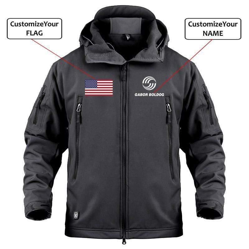 CUSTOM NAME & FLAG AIRBUS LOGO - WARM TACTICAL MILITARY FLEECE THE AV8R