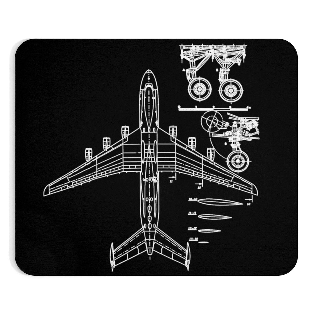 ANTONOV 225 MRIYA  -  MOUSE PAD Printify