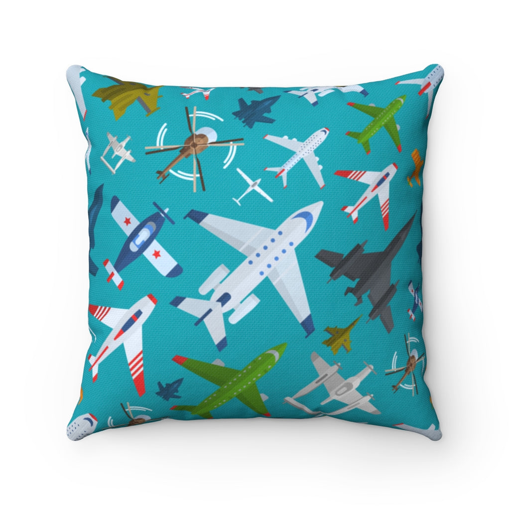 AIRPLANES PILLOW Printify