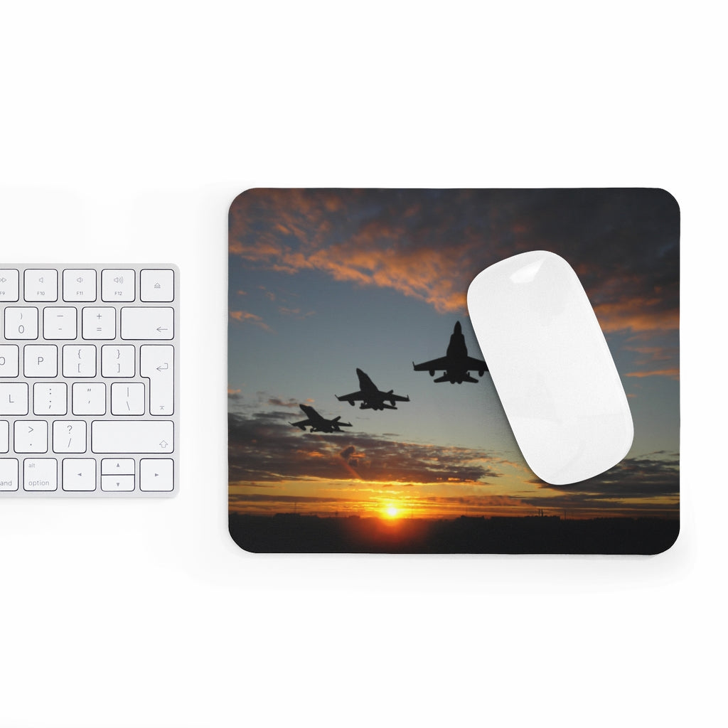 AIRCRAFT MORNING -  MOUSE PAD Printify