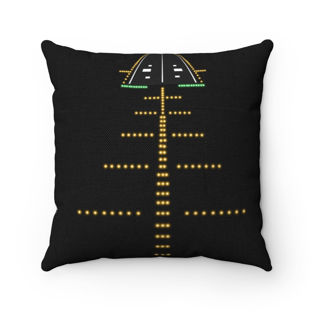 RUNWAY LIGHTS PILLOW Printify