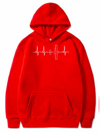 Thumbnail for Airplane Pilo Pilot Heartbeat Flying PULLOVER THE AV8R