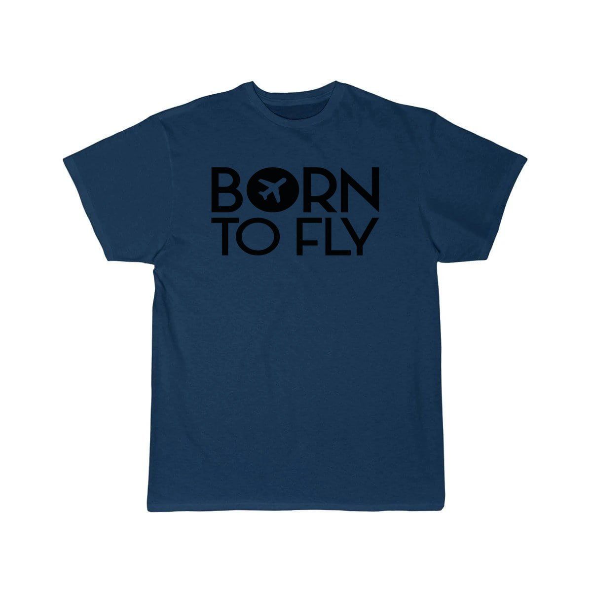 Born to fly Flight Cabin Crew Aviation Pilot T-SHIRT THE AV8R