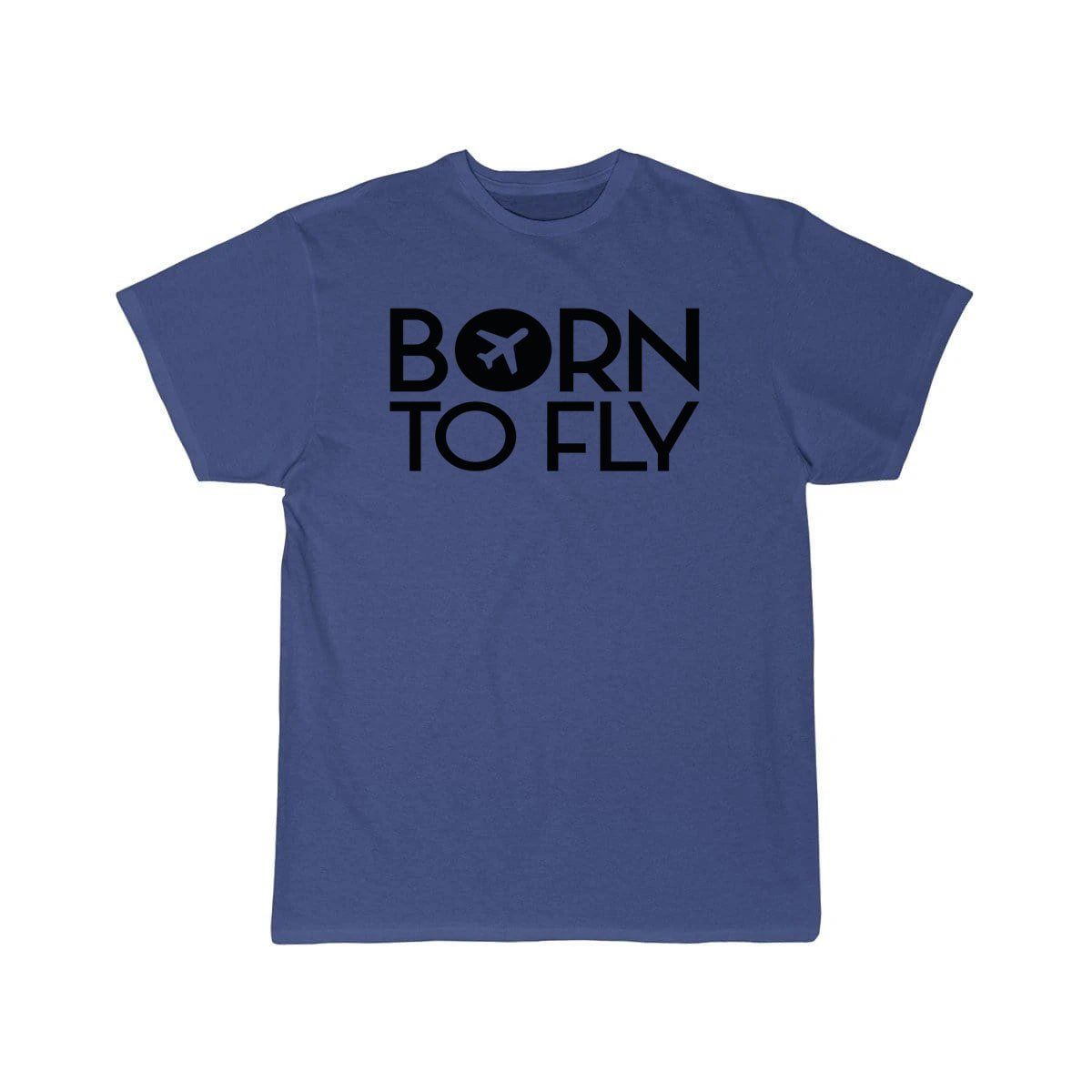 Born to fly Flight Cabin Crew Aviation Pilot T-SHIRT THE AV8R