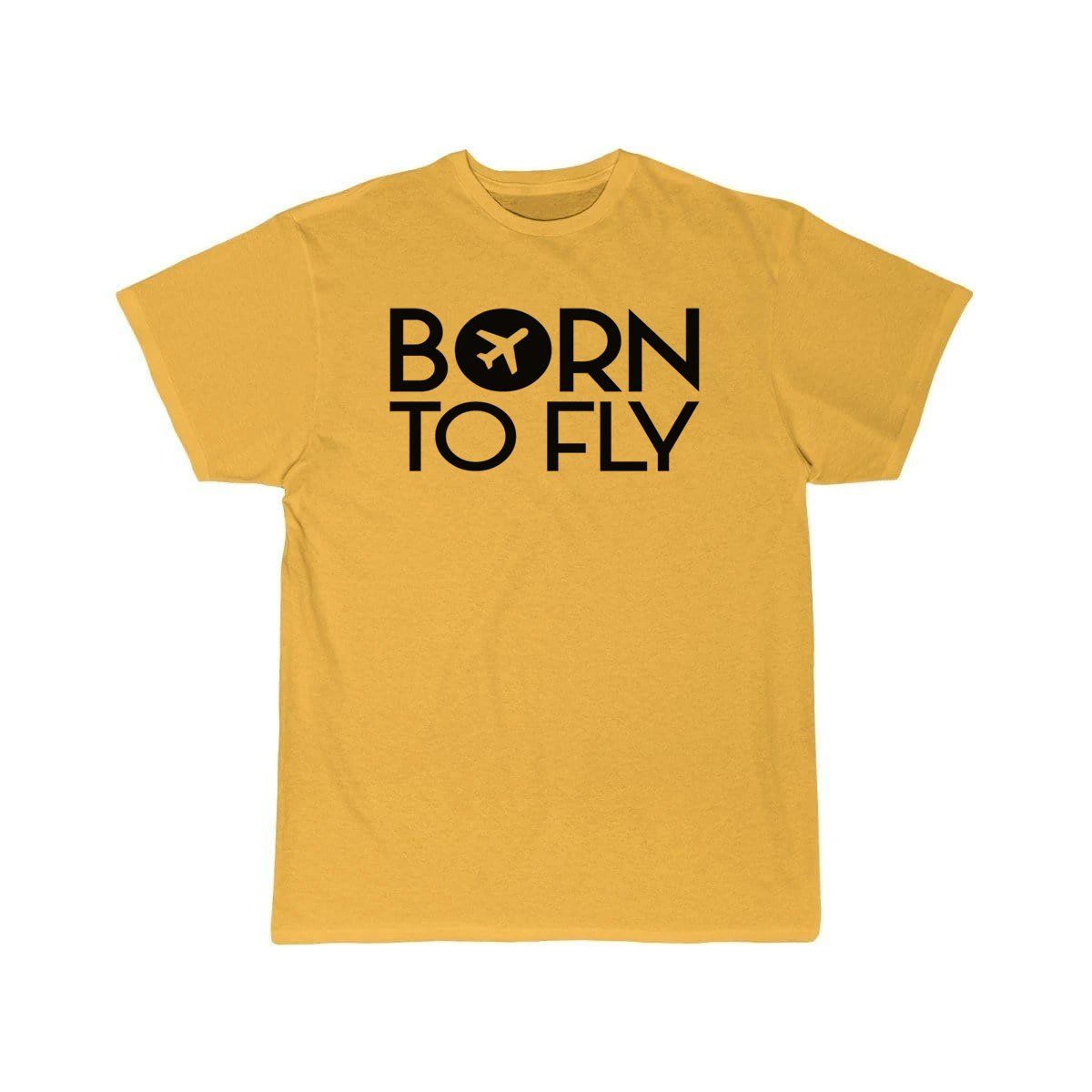 Born to fly Flight Cabin Crew Aviation Pilot T-SHIRT THE AV8R