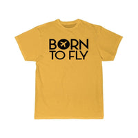 Thumbnail for Born to fly Flight Cabin Crew Aviation Pilot T-SHIRT THE AV8R