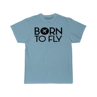 Thumbnail for Born to fly Flight Cabin Crew Aviation Pilot T-SHIRT THE AV8R