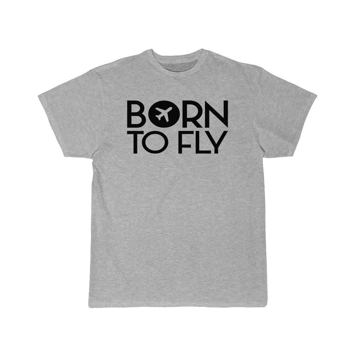 Born to fly Flight Cabin Crew Aviation Pilot T-SHIRT THE AV8R