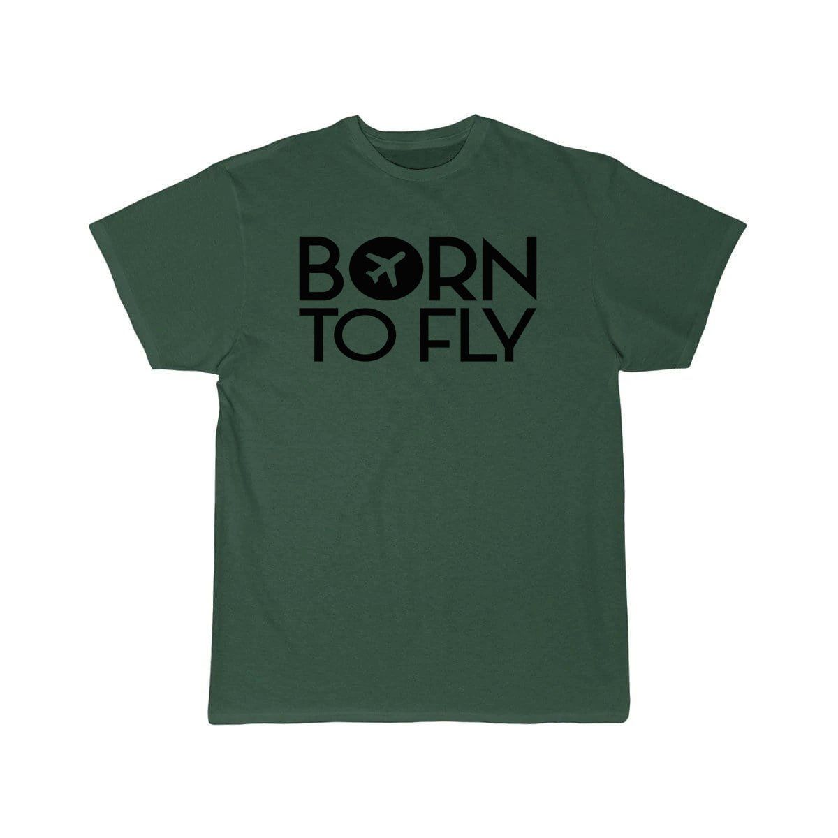 Born to fly Flight Cabin Crew Aviation Pilot T-SHIRT THE AV8R