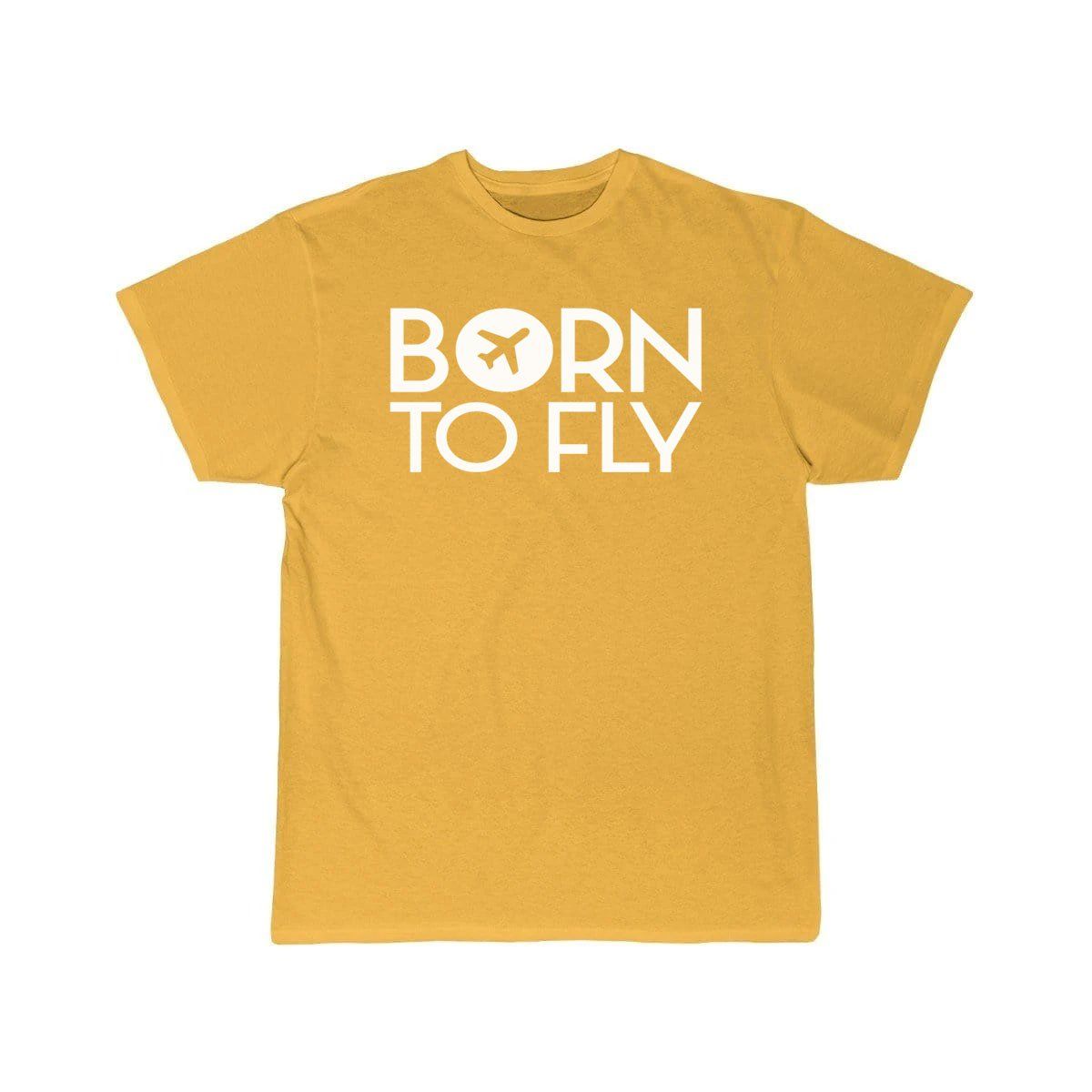 Born to fly Flight Cabin Crew Aviation Pilot T-SHIRT THE AV8R