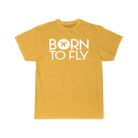 Thumbnail for Born to fly Flight Cabin Crew Aviation Pilot T-SHIRT THE AV8R