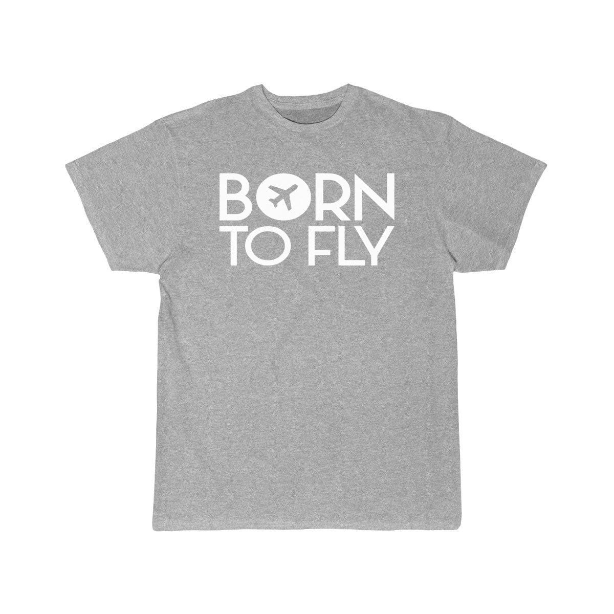 Born to fly Flight Cabin Crew Aviation Pilot T-SHIRT THE AV8R