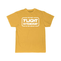 Thumbnail for Best Flight Attendant in the galaxy Cabin Crew Job T-SHIRT THE AV8R