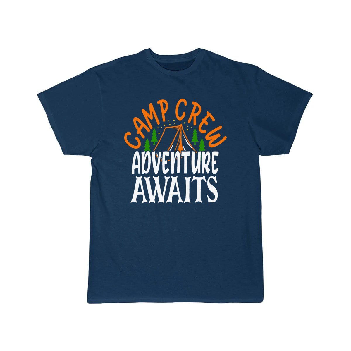 Camp Crew Adventure Awaits T-SHIRT THE AV8R