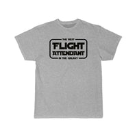 Thumbnail for Best Flight Attendant in the galaxy Cabin Crew Job T-SHIRT THE AV8R