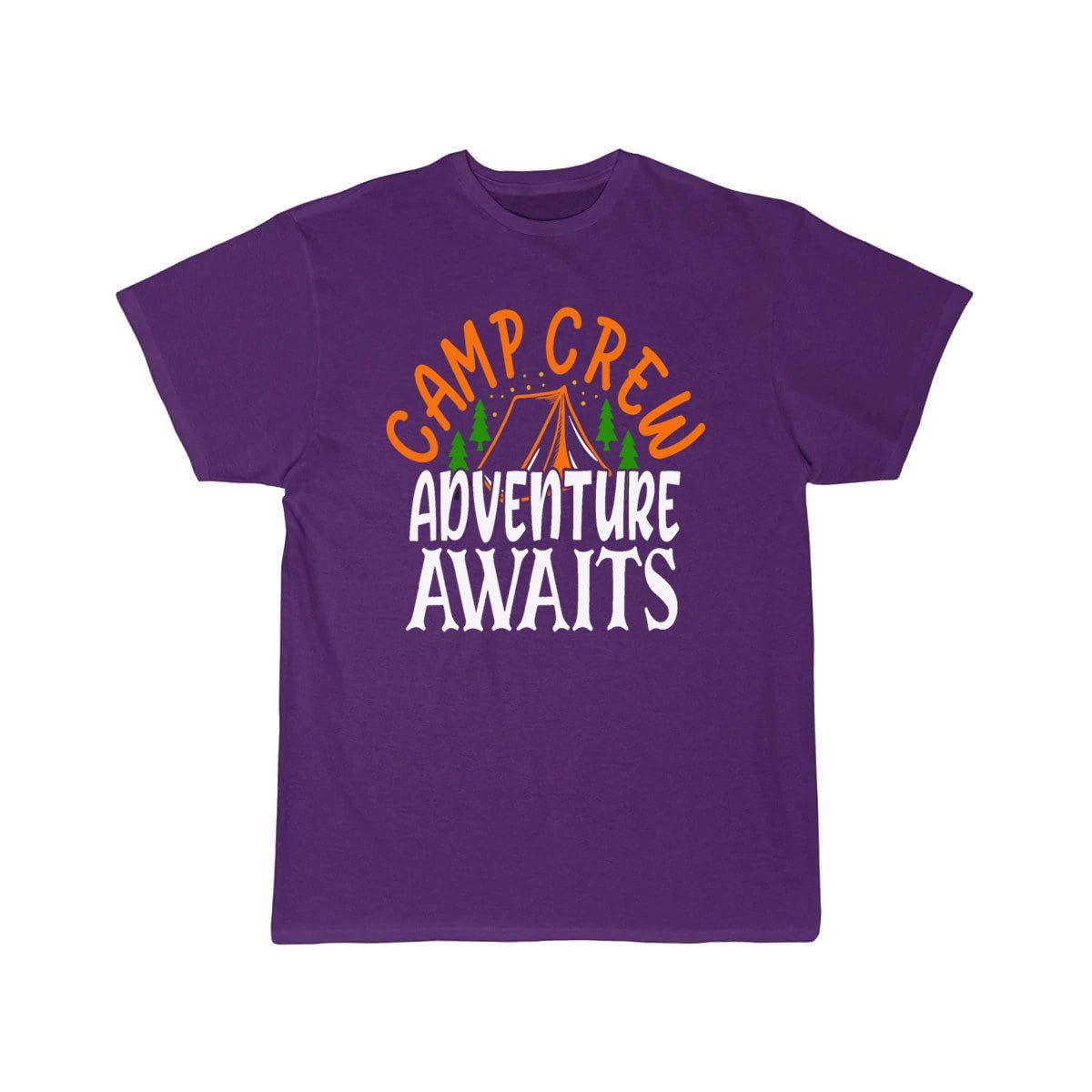 Camp Crew Adventure Awaits T-SHIRT THE AV8R