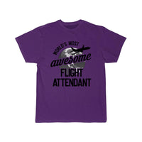 Thumbnail for Awesome Flight Attendant Cabin Crew Aviation Job  T-SHIRT THE AV8R