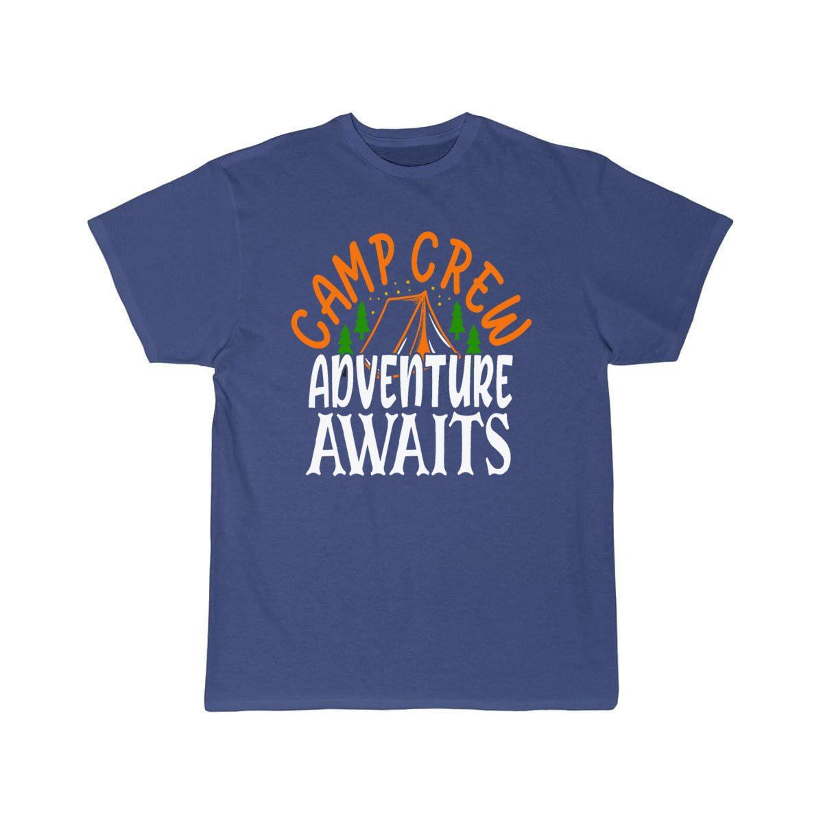 Camp Crew Adventure Awaits T-SHIRT THE AV8R