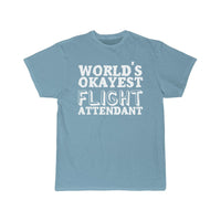 Thumbnail for World's Okayest Flight Attendant Pun Joke T-SHIRT THE AV8R