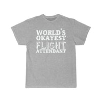 Thumbnail for World's Okayest Flight Attendant Pun Joke T-SHIRT THE AV8R