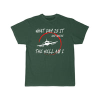 Thumbnail for What day is it and where the hell am i T-SHIRT THE AV8R