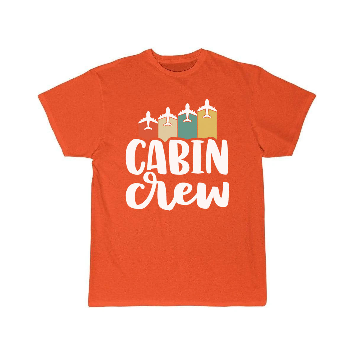 Vintage Cabin Crew Shirt Retro Flight Attendant T-SHIRT THE AV8R