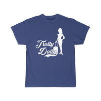 Thumbnail for Trolly Dolly Flight Attendant Cabin Crew Job T-SHIRT THE AV8R