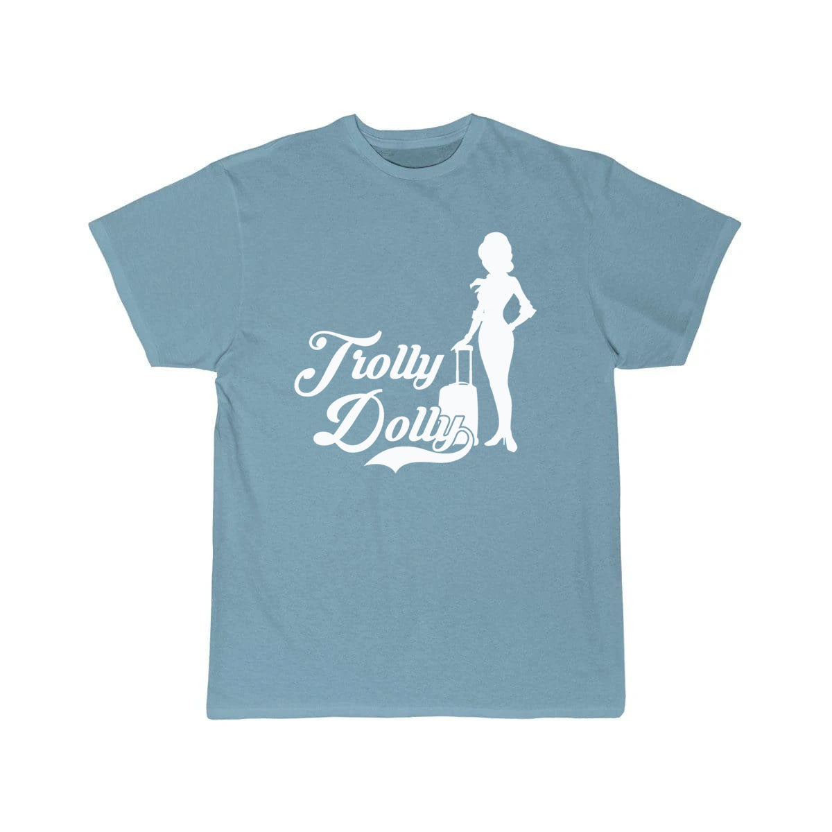 Trolly Dolly Flight Attendant Cabin Crew Job T-SHIRT THE AV8R