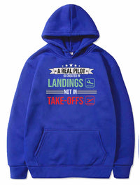 Thumbnail for Pilot landing airplane take off aviation gift idea PULLOVER THE AV8R