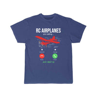 Thumbnail for RC Airplanes Are Calling Aircraft Drone Flyer T-SHIRT THE AV8R