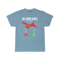 Thumbnail for RC Airplanes Are Calling Aircraft Drone Flyer T-SHIRT THE AV8R