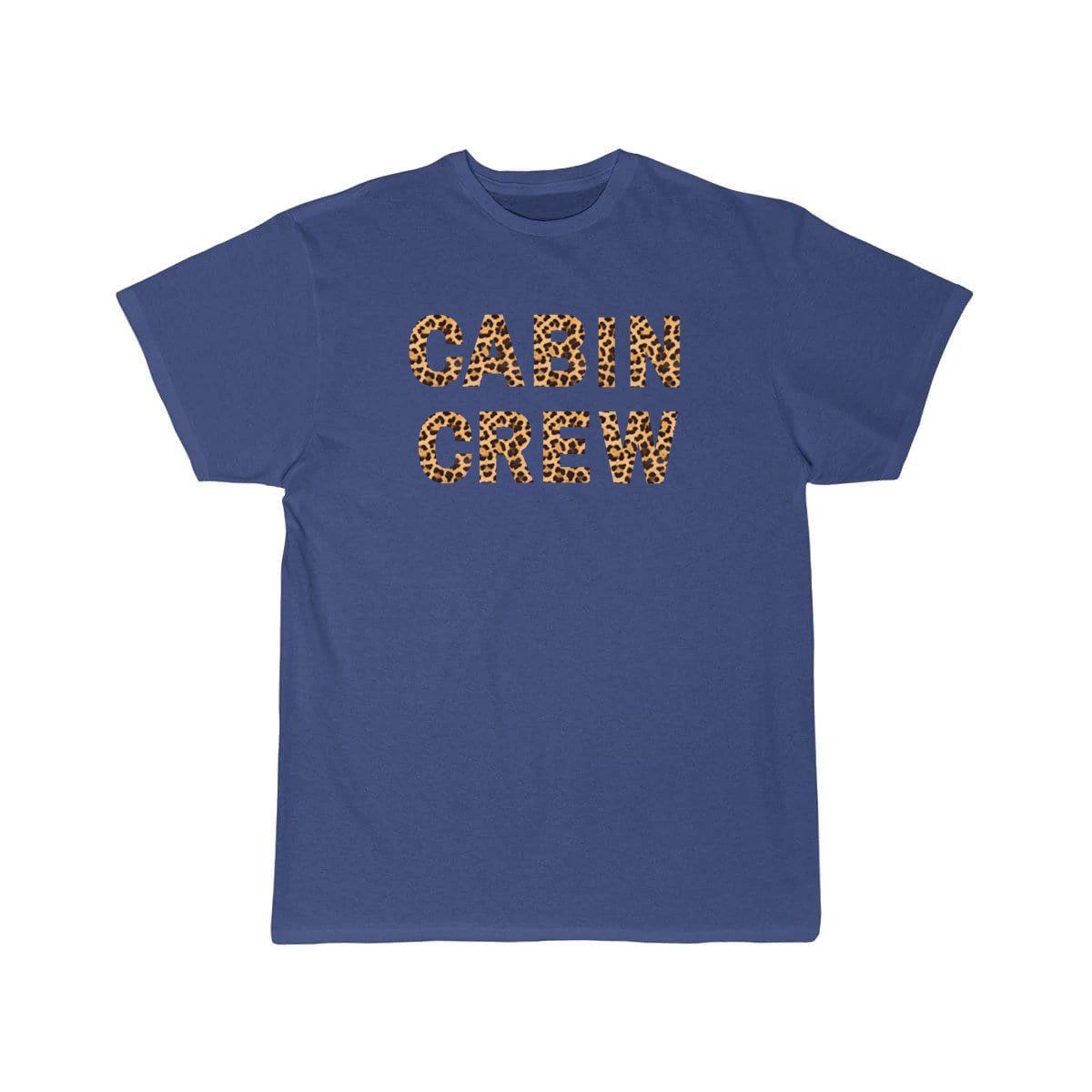 Cabin Crew Leopard Print Letters T-SHIRT THE AV8R