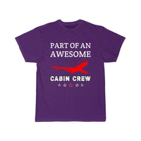 Thumbnail for Cabin Crew Funny Flight Attendant Flight T-SHIRT THE AV8R