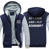 Thumbnail for DO I LOOK LIKE I FLY ECONOMY? ZIPPER SWEATER THE AV8R