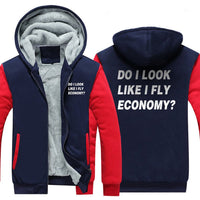 Thumbnail for DO I LOOK LIKE I FLY ECONOMY? ZIPPER SWEATER THE AV8R