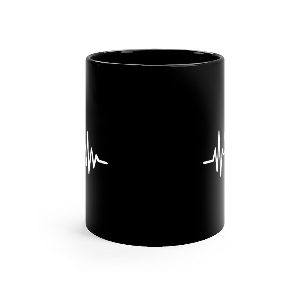 AVIATION HEARTBEAT DESIGNED - MUG Printify