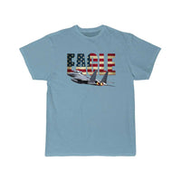 Thumbnail for F 15 EAGLE FIGHTER PLANE JET US FLAG T Shirt THE AV8R