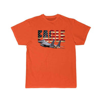 Thumbnail for F 15 EAGLE FIGHTER PLANE JET US FLAG T Shirt THE AV8R