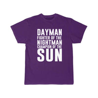 Thumbnail for Dayman Fighter Of The Nightman T Shirt THE AV8R