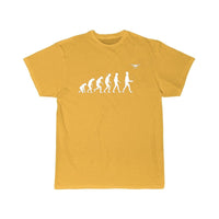 Thumbnail for EVOLUTION OF MAN - DRONE PILOT EDITION WHITE CLASSIC T-SHIRT THE AV8R