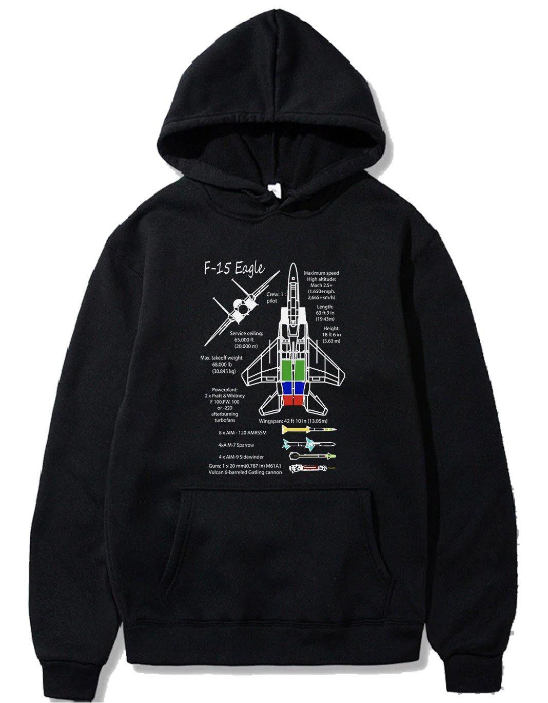 F-15 EAGLE DESIGNED PULLOVER THE AV8R