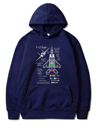 Thumbnail for F-15 EAGLE DESIGNED PULLOVER THE AV8R