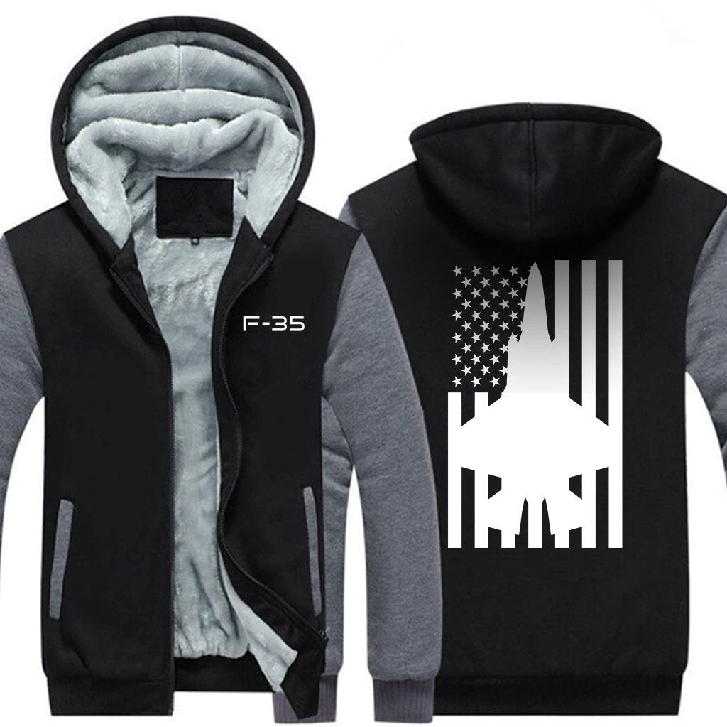 F-35 DESIGNED ZIPPER SWEATER THE AV8R