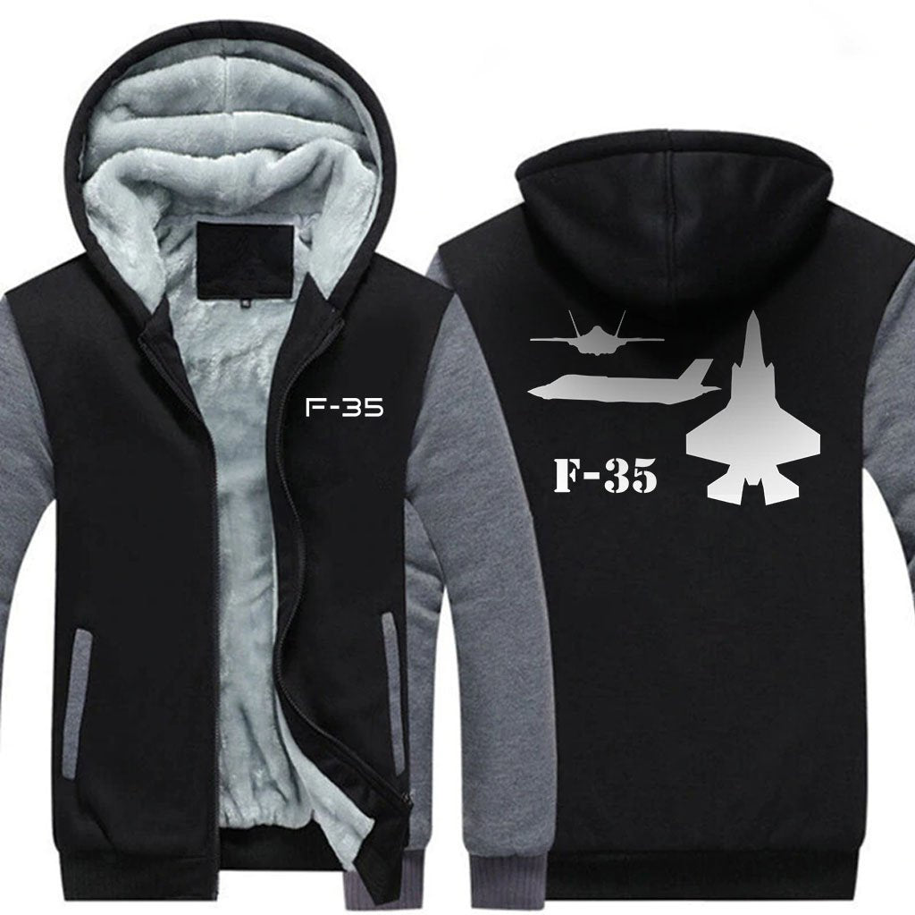 F-35 DESIGNED ZIPPER SWEATER THE AV8R