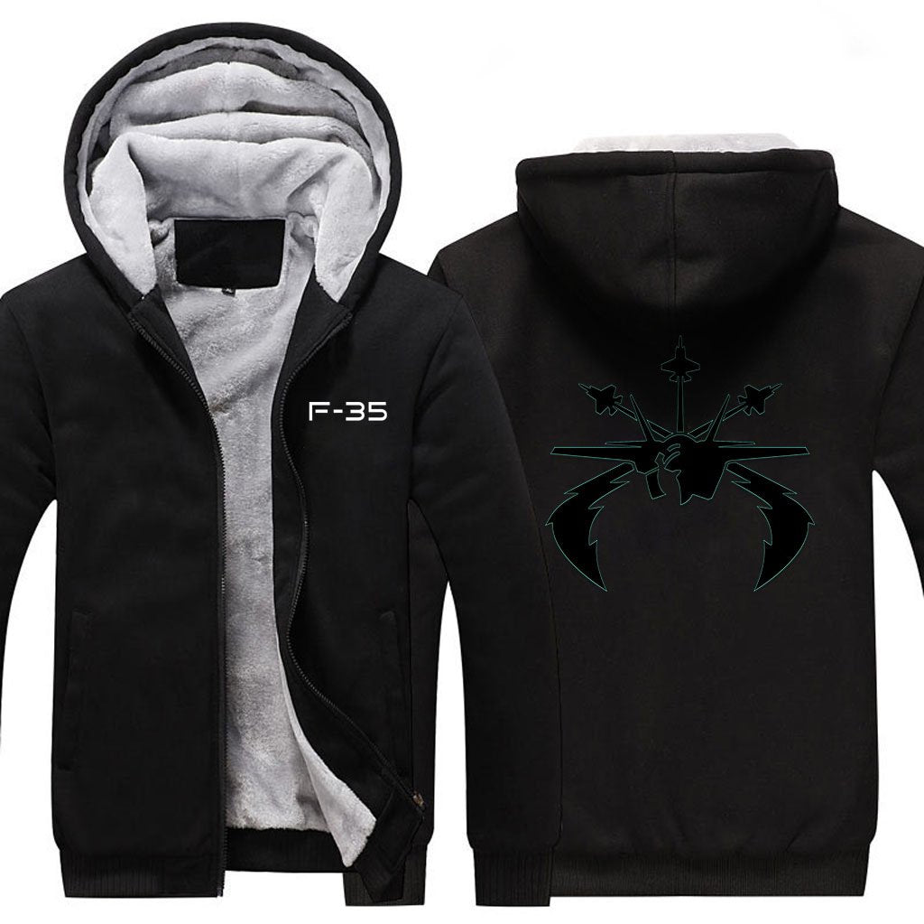 F-35 DESIGNED ZIPPER SWEATER THE AV8R