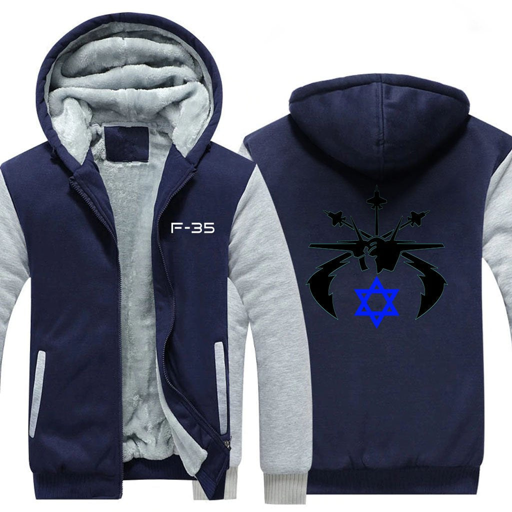 F-35 DESIGNED ZIPPER SWEATER THE AV8R