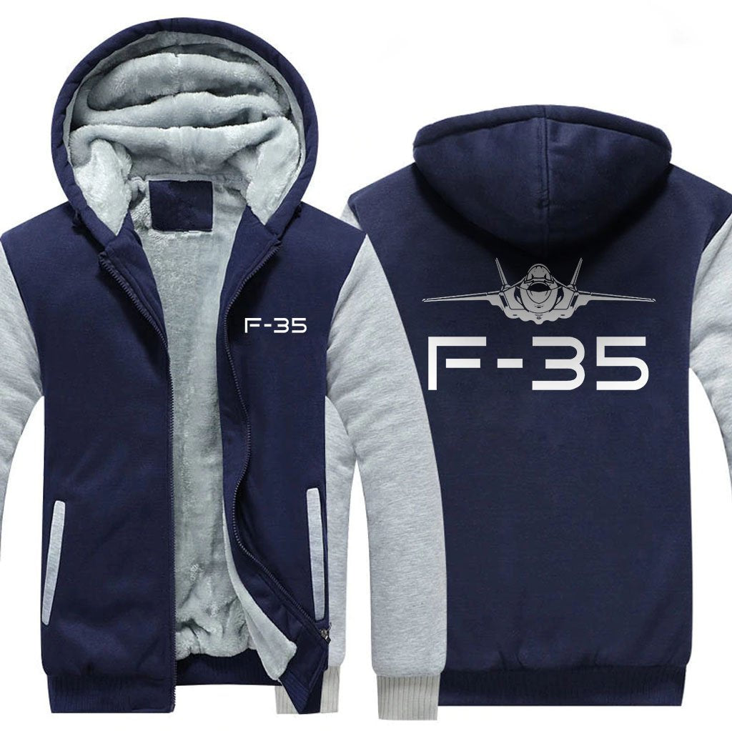 F-35 DESIGNED ZIPPER SWEATER THE AV8R