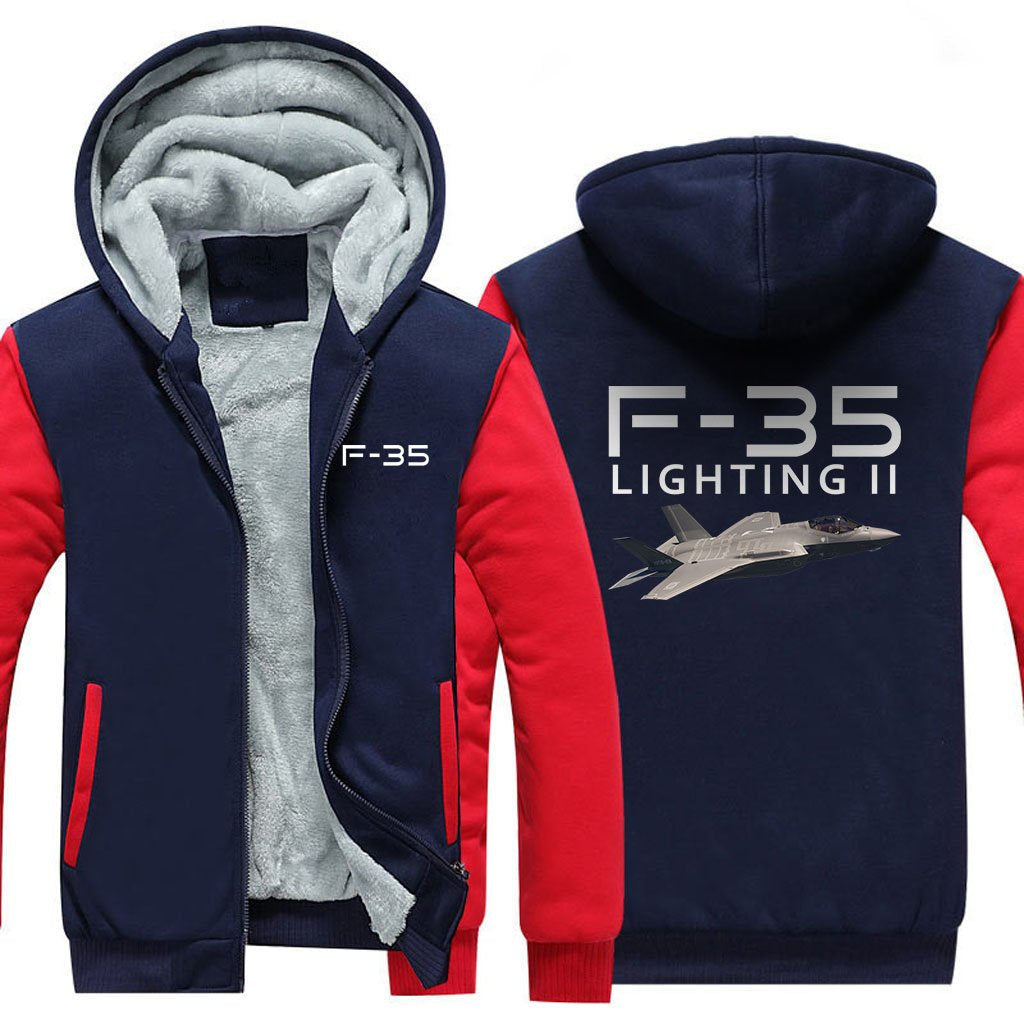 F-35 DESIGNED ZIPPER SWEATER THE AV8R