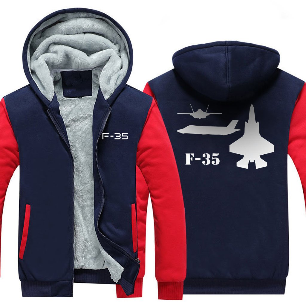 F-35 DESIGNED ZIPPER SWEATER THE AV8R