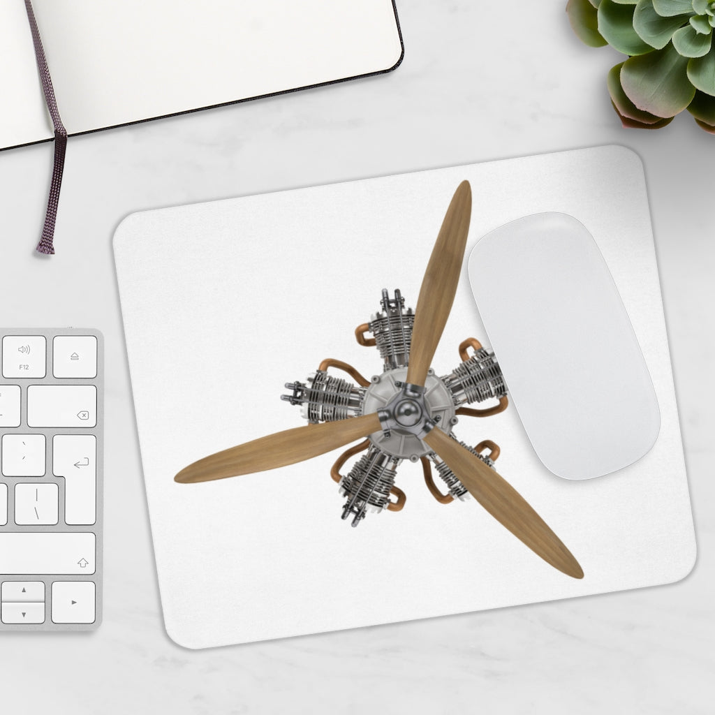 AIRCRAFT ENGINE  -  MOUSE PAD Printify